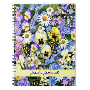Cuaderno Flores de verano coloridas