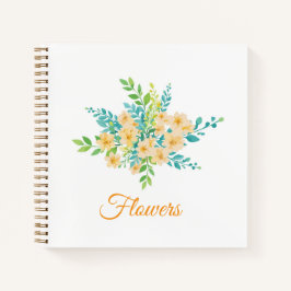 Cuaderno "Flores del campo"