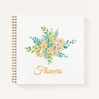 Cuaderno "Flores del campo"