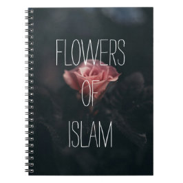 Cuaderno flores del islam bloc de notas muslimah regalo isl