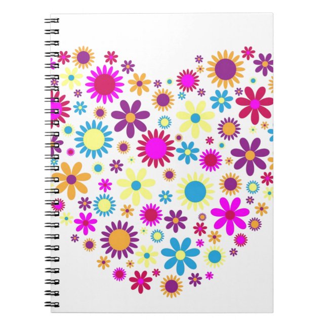 Cuaderno Flores Dichosas (Frente)