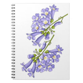 Cuaderno Flores do Brasil jacaranda