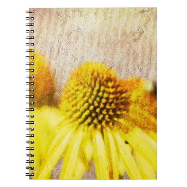 Cuaderno Flores Echinacea de verano (Frente)