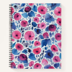 Cuaderno Flores en Agua