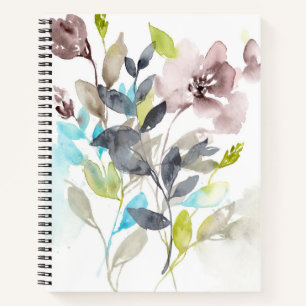 Cuaderno Flores en la mezcla