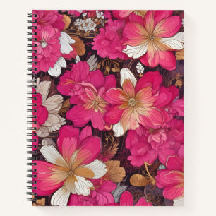 Cuaderno Flores en la Oscuridad