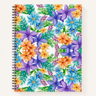 Cuaderno Flores exóticas