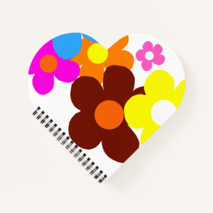 Cuaderno Flores felices