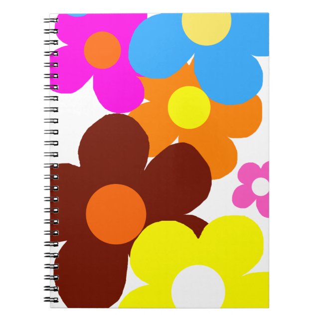 Cuaderno Flores felices (Frente)