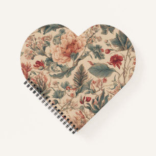 Cuaderno Flores Florales Tropicales Vintage Antiguas
