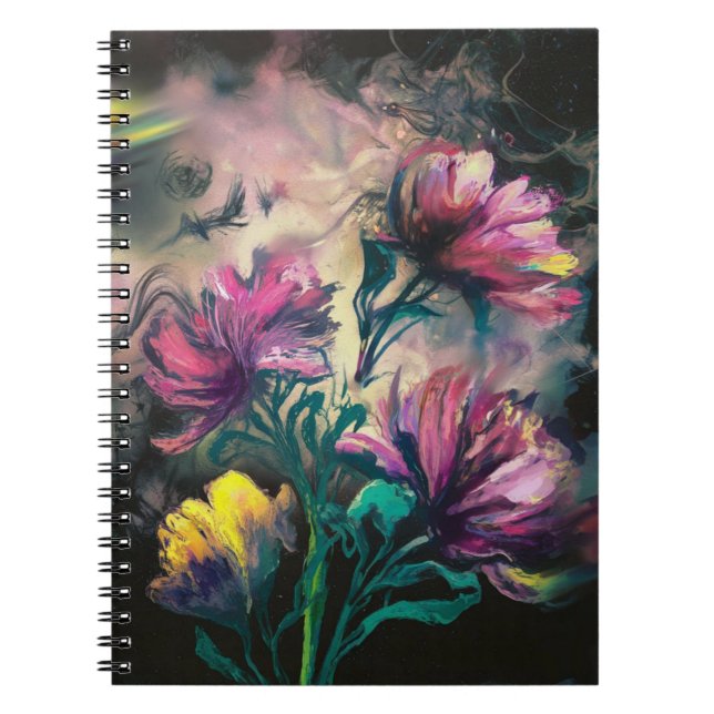 Cuaderno Flores florecientes (Frente)