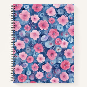Cuaderno Flores Flotantes