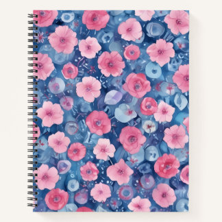 Cuaderno Flores Flotantes