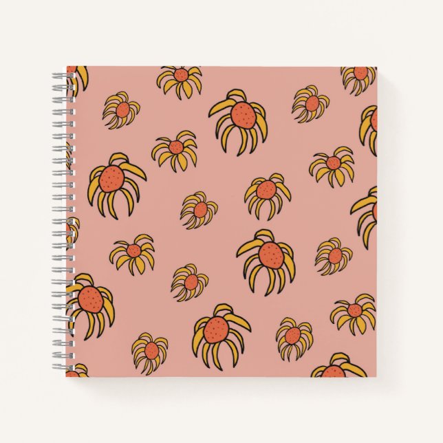 Cuaderno Flores Flying Daisies (Anverso)