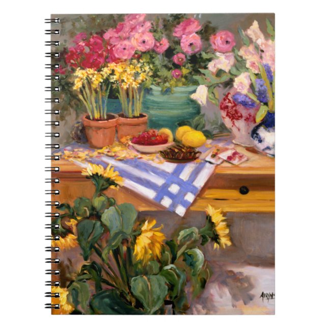 Cuaderno Flores frescas I (Frente)