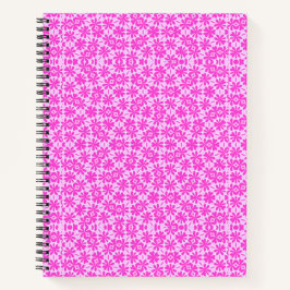 Cuaderno Flores Fucsia