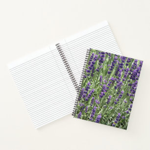 Cuaderno Flores Herbales de Lavanda Floral