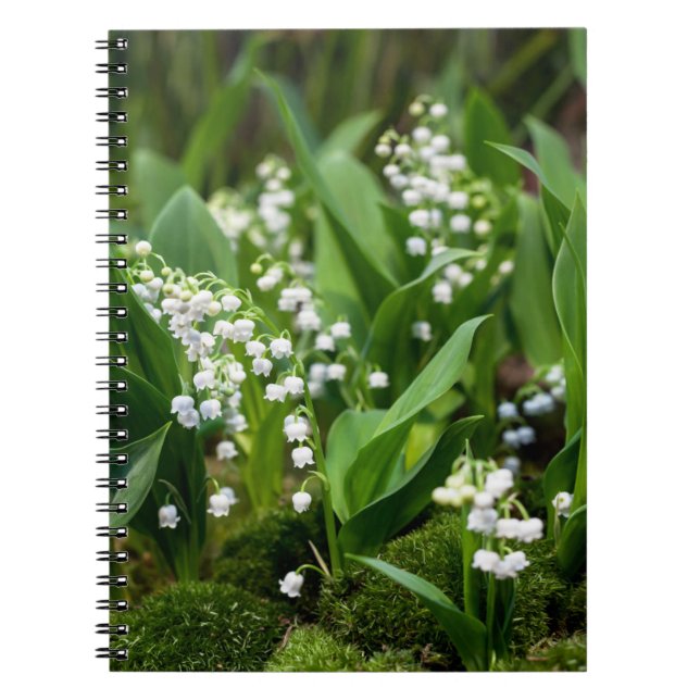 Cuaderno Flores | Lily del Valle de Suecia (Frente)