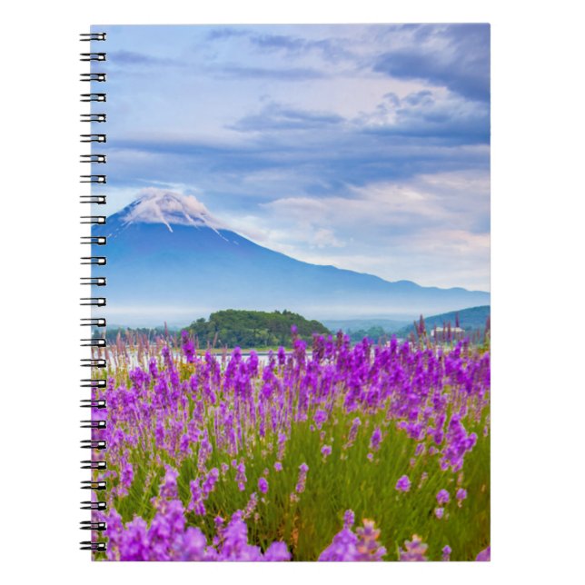 Cuaderno Flores | Monte Fugi Japón (Frente)