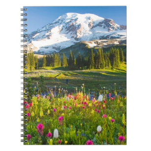 Cuaderno Flores Mt. Rainier Wildflowers