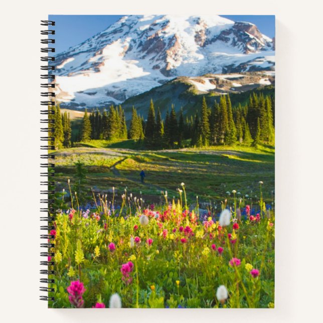 Cuaderno Flores | Mt. Rainier Wildflowers (Anverso)