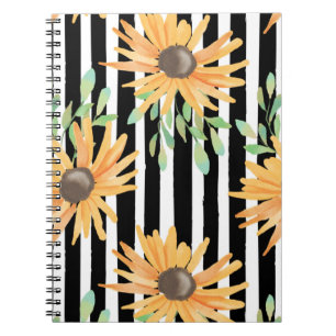 Cuaderno Flores Naturaleza Colorida Elegante Girly