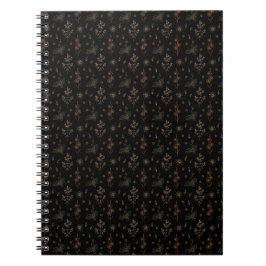 Cuaderno Flores oscuras 