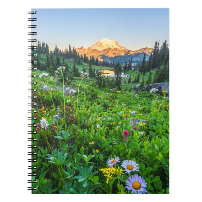Cuaderno Flores | Parque nacional Monte Rainier (Frente)