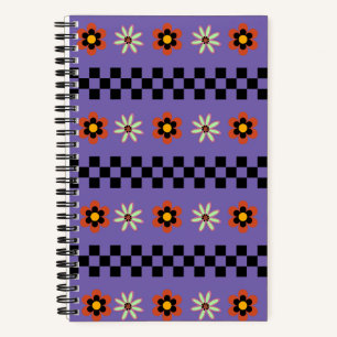Cuaderno Flores Punk Retro