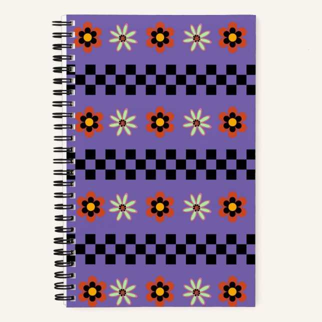 Cuaderno Flores Punk Retro (Anverso)