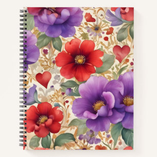 Cuaderno Flores Reales