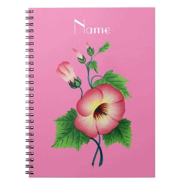 Cuaderno Flores rosa de inicio, Thunder_Cove (Frente)