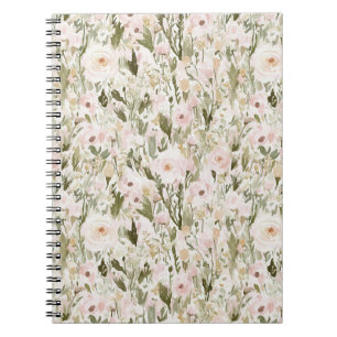 Cuaderno Flores rosadas Pretty Blush