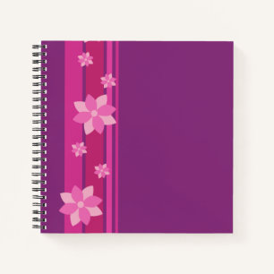 Cuaderno Flores rosas