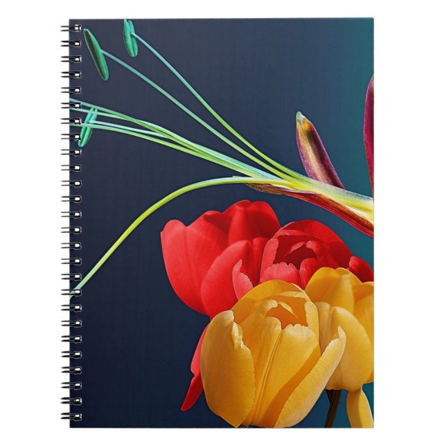 Cuaderno Flores Rosas-17250 (Frente)