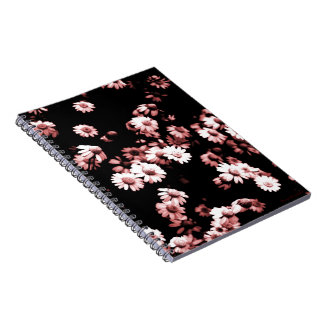 Cuaderno Flores rosas #4250 para portátiles
