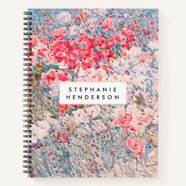 Cuaderno Flores silvestres acuáticas Field (Anverso)