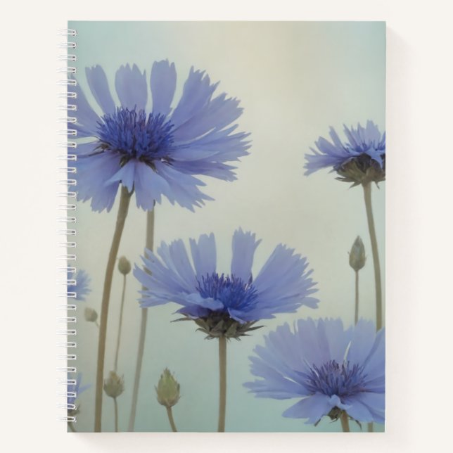 Cuaderno Flores silvestres etéreas (Anverso)