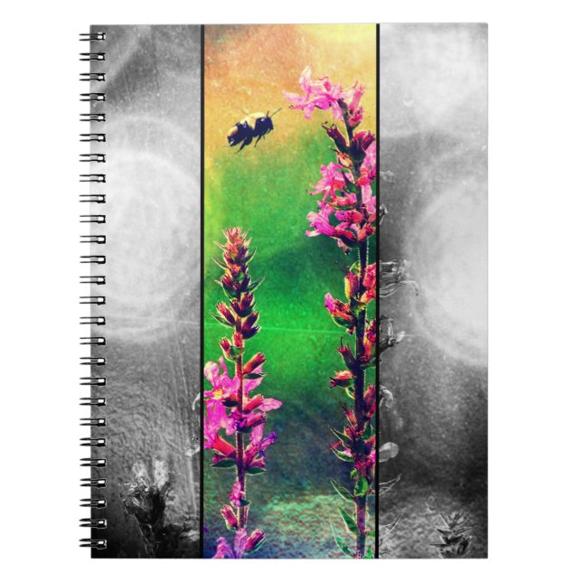 Cuaderno Flores silvestres N paro de abeja (Frente)