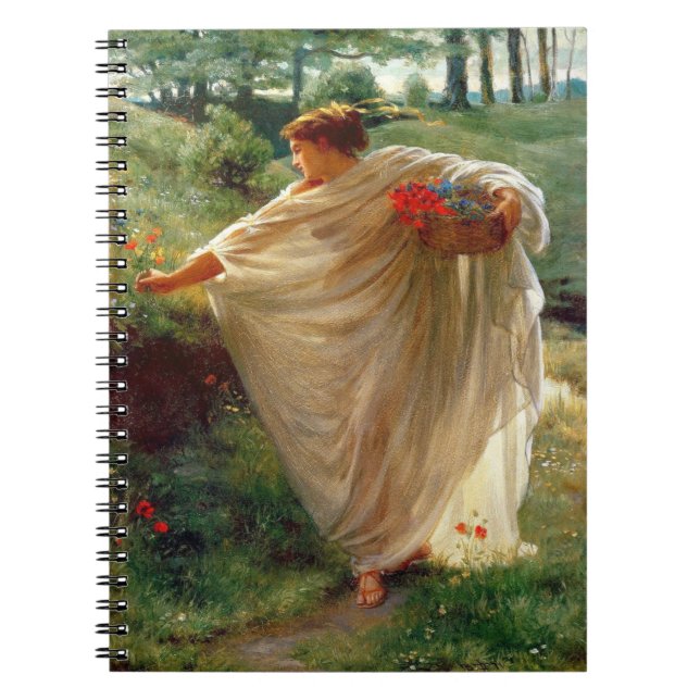 Cuaderno Flores silvestres (por Edward Poynter) (Frente)