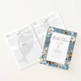 Cuaderno Flores Silvestres Rústicas Margaritas Recetas para