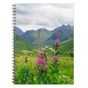 Cuaderno Flores silvestres Valle de Alaska