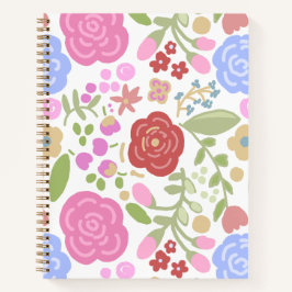 Cuaderno Flores Suaves