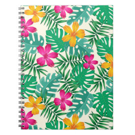 Cuaderno Flores tropicales 
