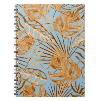 Cuaderno Flores tropicales vibrantes: coloridas sin mar.