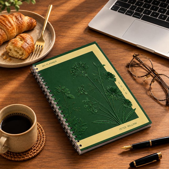 CUADERNO FLORES VERDES  (Subido por el creador)
