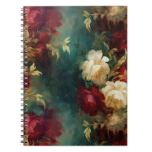 Flores verdes rojas rojas y blancas