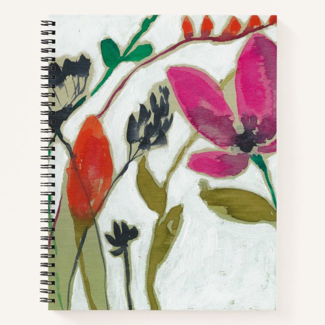 Cuaderno Flores Vivid (Anverso)