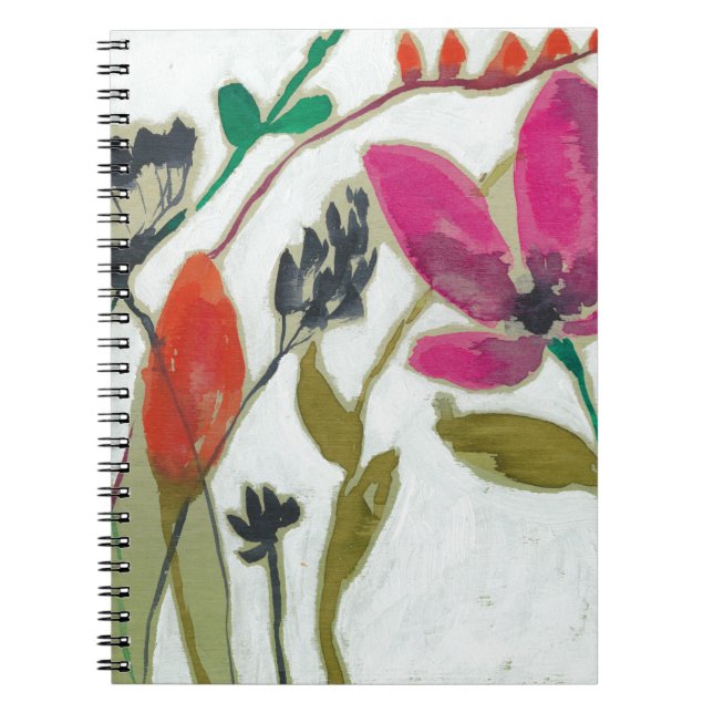 Cuaderno Flores Vivid (Frente)