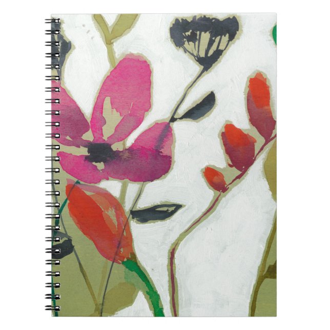 Cuaderno Flores Vivid I (Frente)